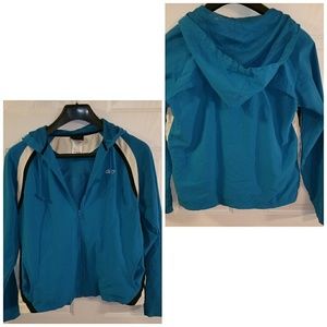 Reebok womens 2 Pc Athletic wear black & blue med.